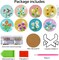 8 Pcs Diamond Art Coasters with Holder, Flower DIY Diamond Painting Kits for Adults Beginners, Small Mandala Floral Gem Art Coasters with Cork Base, Creative Arts and Crafts Gift Set